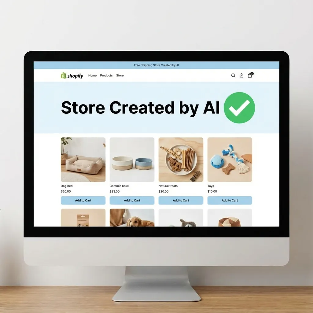AI Ecommerce Store Dashboard